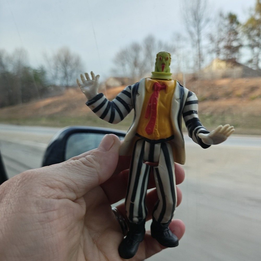 Vintage 1989 Kenner Beetlejuice Movie Action Figure Kid Toy Collectible  5" RARE